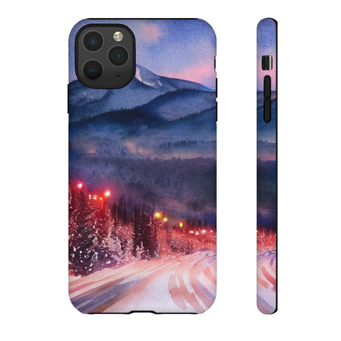Christmas in Vail Colorado - Impact Resistant Phone Case iPhone 11 Pro Max Matte
